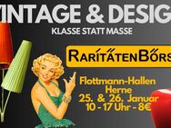 2 Eintrittsk. Raritätenbörse Vintage & Design Event Flottmann-Hallen 25./26. Januar Design Blechspielzeug Puppen Emailschilder - Hattingen