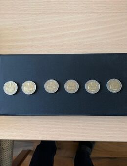 6 Stück 2 Euro Gedenkmünzen Ludwigskirche Saarbrücken 2009 - Stolberg (Rheinland, Kupferstadt) Zentrum