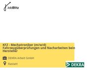KFZ - Mechatroniker (m/w/d) Fahrzeugüberprüfungen und Nacharbeiten beim Hersteller - Rastatt