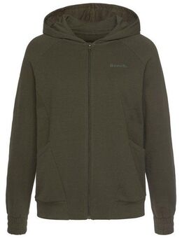 Bench. Loungewear Kapuzensweatjacke mit sportlichen Teilungsnähten, Loungeanzug