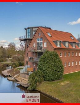 Historisch modern: EG-Wohnung mit direktem Wasserzugang - Emden