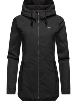 Ragwear Outdoorjacke Zuzka stylische Übergangsjacke mit großer Kapuze