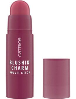 Catrice Rouge Blushin' Charm Multi Stick, 3-tlg., Variable Deckkraft, cremige, nicht klebende Textur, gut verblendbar.