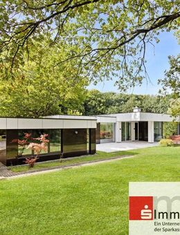Münster: Stilvolle Bungalow-Villa mit Teichblick! - Münster