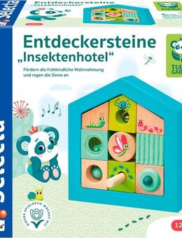Selecta Steckspielzeug Selecta, Entdeckersteine Insektenhotel, (11-tlg)