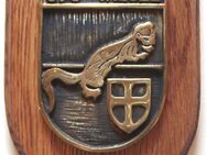 ⭕ Schnellboot S79-Wiesel Messing-Wappen auf Holz - Dassel