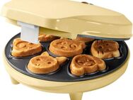 bestron Waffeleisen AAW700 für Mini-Waffel-Kekse, 700 W, mit Backampel & Antihaftbeschichtung