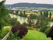 Schöne, helle DG Wohnung in Kadelburg auf der Rheinhöhe mit Blick auf den Rhein - Küssaberg