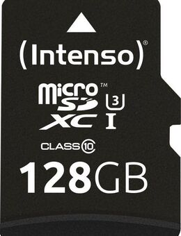 Intenso microSD Karte UHS-I Professional Speicherkarte (128 GB)