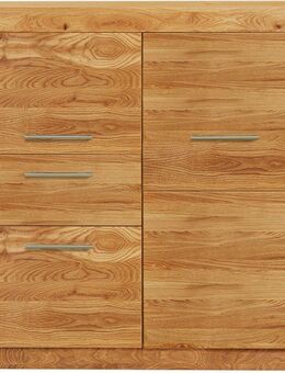 VOGL Möbelfabrik Kommode Toronto, in 2 Breiten, teilmassiv, Rahmenoptik, Made in Germany