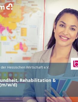 Leiter Gesundheit, Rehabilitation & Inklusion (m/w/d) - Darmstadt
