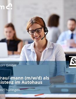 Bürokauffrau/-mann (m/w/d) als Serviceassistenz im Autohaus - Mühlhausen (Thüringen)