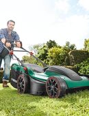 PARKSIDE Elektro-Rasenmäher »PRM 1800 A2«, Schnittbreite 44 cm, Fangsack 55 l in 42105