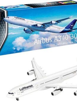 Revell® Modellbausatz Airbus A340-300 “Lufthansa" New Livery, Made in Europe