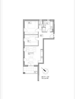 Schöne 3 Zimmer Wohnung mit Balkon und Lift - Deggendorf