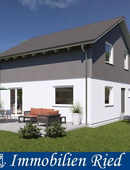 Schlüsselfertiges Einfamilienhaus (Neubau) mit Südausrichtung in absolut ruhiger Lage in Peiting - Peiting