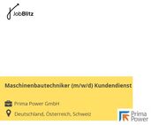 Maschinenbautechniker (m/w/d) Kundendienst