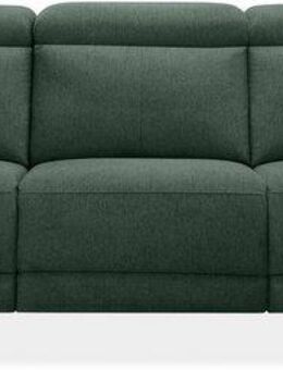 Home affaire 3-Sitzer Lund, mit manueller und elektrischer Relaxfunktion, in 2 Sitzen (links u. rechts), USB-C, Echtleder, Kunstleder, Webstoff