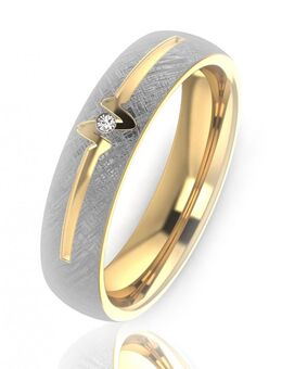 Damenring Edelstahl H109 - Aholming