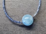 Blauer Saphir Silberkette Silber 925 - Cottbus