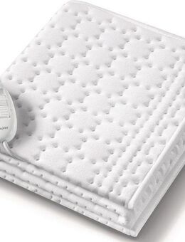 BEURER Wärmeunterbett UB 30, mit Baumwoll-Oberseite für ein kuschelig vorgewärmtes Bett, 3 Temperaturstufen, maschinenwaschbar, atmungsaktiv