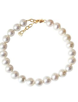 Vivance Armband 585/- Gelbgold Süßwasserzuchtperle 7,5-8 mm