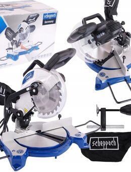 Scheppach KAPP-GEHRUNGSSÄGE 1500W Ø 210mm KAPPSÄGE SÄGE SCHEPPACH HM80L Set5342 - Wuppertal