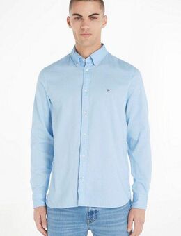 Tommy Hilfiger Langarmhemd LA-Hemd Flex Dobby