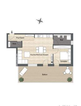 Das DUETT mit großem Balkon (WE 17) - Sulzfeld (Baden-Württemberg)
