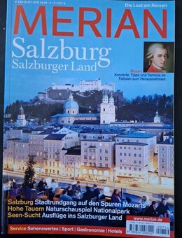 Merian Salzburg (Merian-Hefte) Reise Reisemagazin Reiseführer Reisezeitschrift - Essen