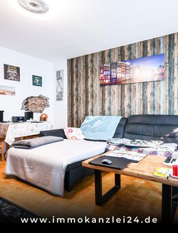 Lichtdurchflutete 2-Zimmer-Wohnung mit Balkon und Garage in Rheinstetten - Rheinstetten