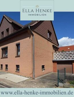 Großzügiges Einfamilienhaus mit 6 Zimmern, Keller + Garage. - Seesen