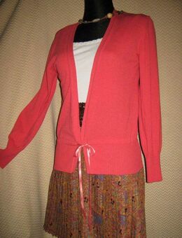 NEU * Edel * ausgefallen * Original VINTAGE * Feinstrick * Cardigan * Strickjacke "ODEON" Gr. 40- 42/ M- L * hummer * lachs * - Riedlingen