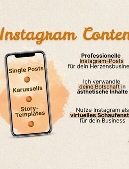 Social Media Managerin | Individuelles Social Media Content Design | Templates | Social Media Vorlagen | Virtuelle Assistenz | Feed | Social Media Post Beitrag | Soziale Medien Support Hilfe - Hannover