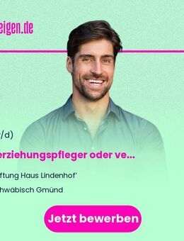 Heilerziehungspfleger (w/m/d) oder vergleichbare Qualifikation - Schwäbisch Gmünd