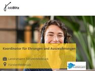 Koordinator für Ehrungen und Auszeichnungen - Fürstenfeldbruck