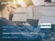 Inhouse Consultant SAP FI/CO (M/W/D) - Vaihingen (Enz)