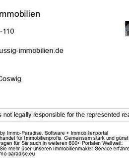 WERMSDORF: Wohnen, wo andere spazieren gehen - Doppelhaushälfte am Schloss mit großem Grundstück - Wermsdorf