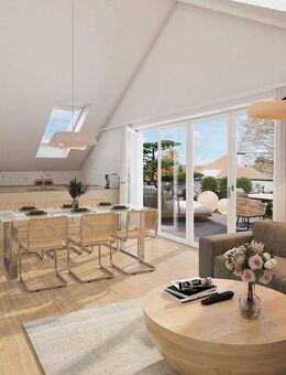 Nur noch drei Wohnungen verfügbar!!! 3-Zimmer-Penthouse mit traumhafter Dachterrasse (60 m²) - Ergolding