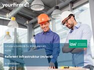 Referent Infrastruktur (m/w/d) - Wiesbaden