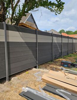 !!NEU!! 10,8m WPC Zaun H-1,80 in Verschieden Farben - Bremerhaven