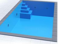 Styropor Pool 700x350x150 EPS30 mit Ecktreppe Smart - Alzenau