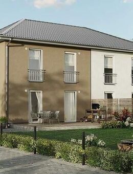 "Gemeinsam baut hier jeder seine individelle Doppelhaushälfte: Perfekt für die junge Familie - Alles drin was du brauchst." - Alsenz