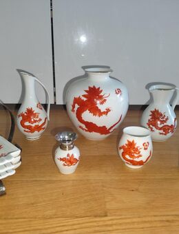 Porzellan-Set mit Ming-Drachen-Bemalung (auch einzeln erhältlich) - Leipzig