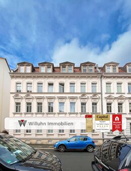 Charmante Wohnung in ruhiger Seitenstraße, mit Balkon und durchdachtem Grundriss - Leipzig