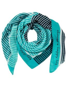 Laura Scott Modetuch, im trendigen Streifen- & Schriftdesign - NEW