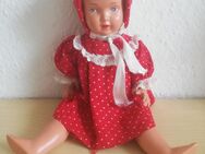 Schildkröt Puppe 29 Antik selten alt rar rotes Kleid - Blankenburg (Harz)