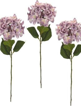 Kunstblume Hortensie, I.GE.A., Höhe 73 cm, 3er Set