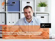 Sachbearbeitung für das "Neue Kommunale Haushalts- und Rechnungswesen" (w/m/d) - Remseck (Neckar)