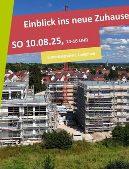 4.5-ZIMMER PENTHOUSE-WOHNUNG MIT BALKON - "WOHNEN IM PARK" IN LANGENAU - B16 - Langenau